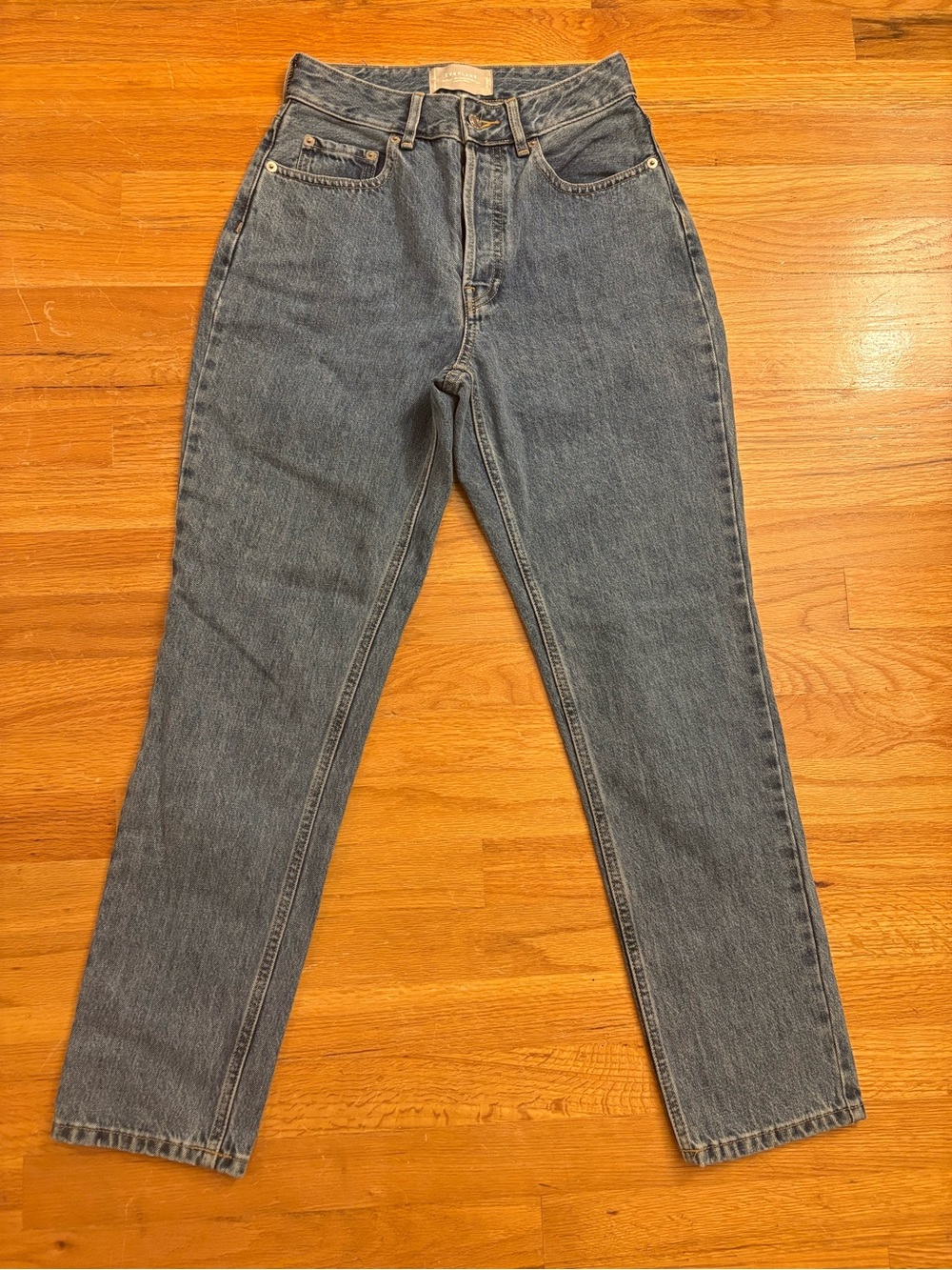 Everlane Curvy 90’s Cheeky Straight Jeans Size 26 Regular